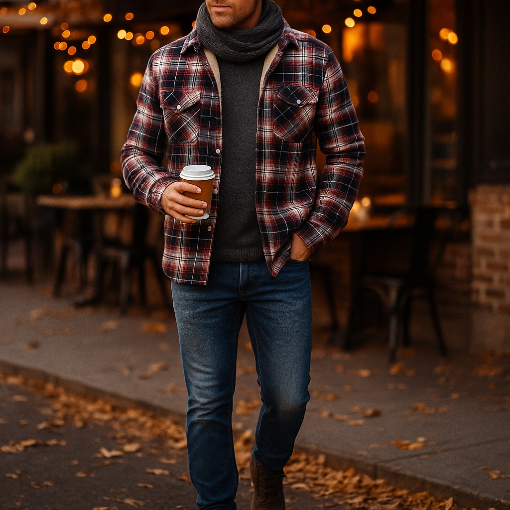 Vivano – Fleece’owa Kurtka w Kratę RALPH