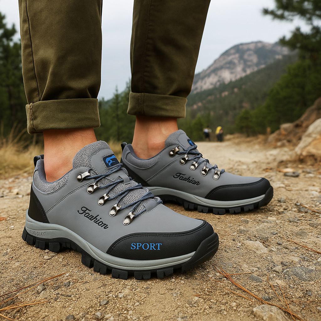 Męskie buty trekkingowe i na szlaki – wodoodporne