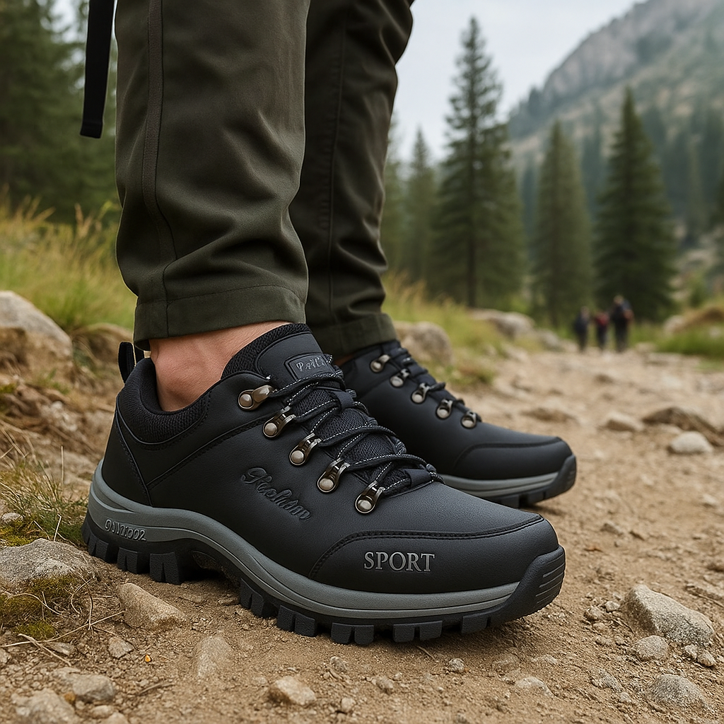 Męskie buty trekkingowe i na szlaki – wodoodporne