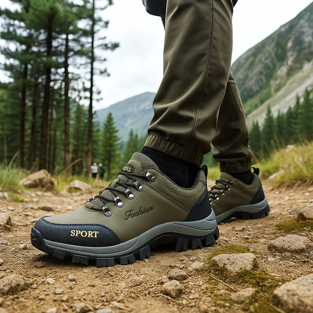 Męskie buty trekkingowe i na szlaki – wodoodporne