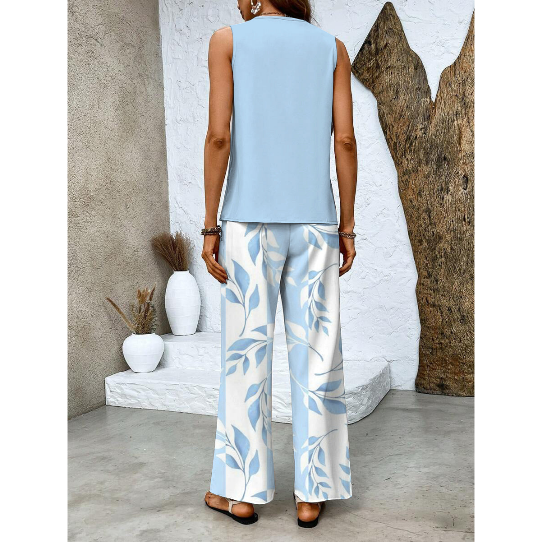 Sony - Stylowy letni zestaw dla kobiet - Lekki komplet