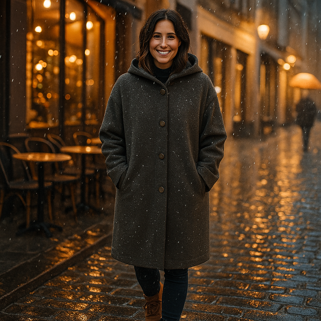 Vivano Amsterdam – Elegancki Płaszcz Modowy dla Kobiet (Najnowsza Kolekcja)