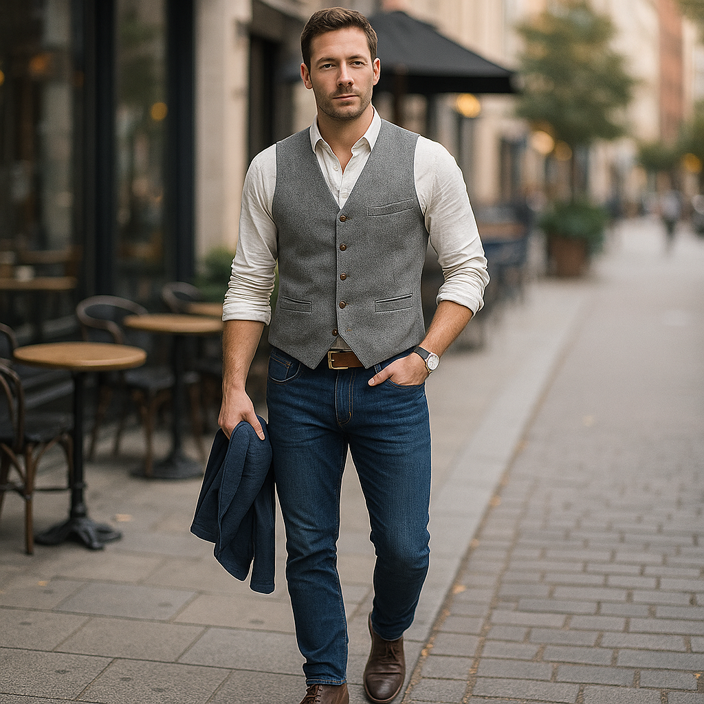 Vivano – Stylowa i Modna Kamizelka Męska EVERICH