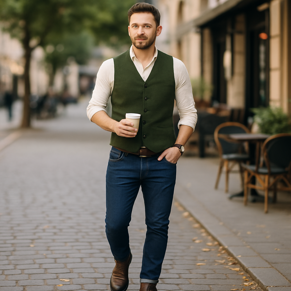 Vivano – Stylowa i Modna Kamizelka Męska EVERICH