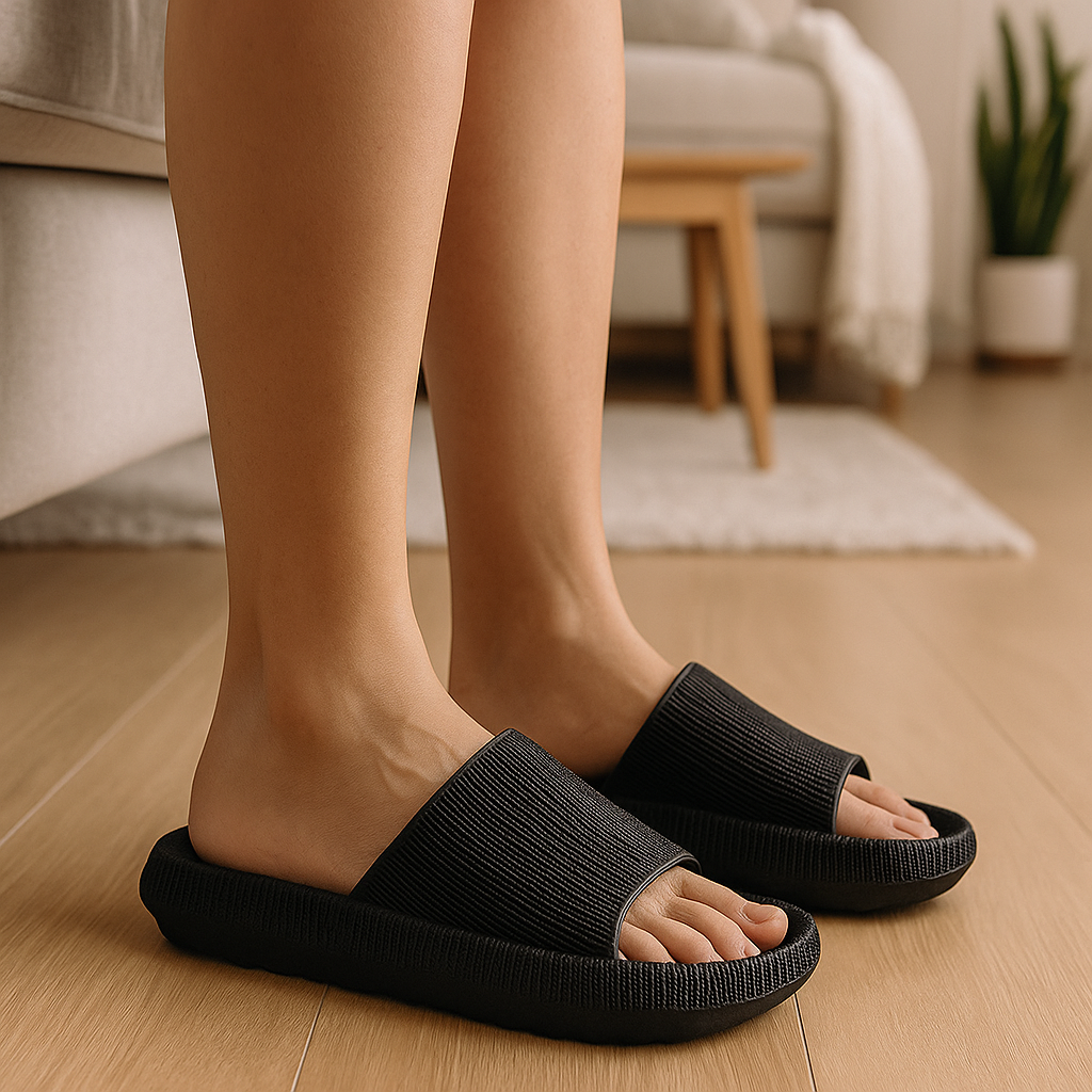 Kapcie Antypoślizgowe Cloud – Veiligheid & Comfort