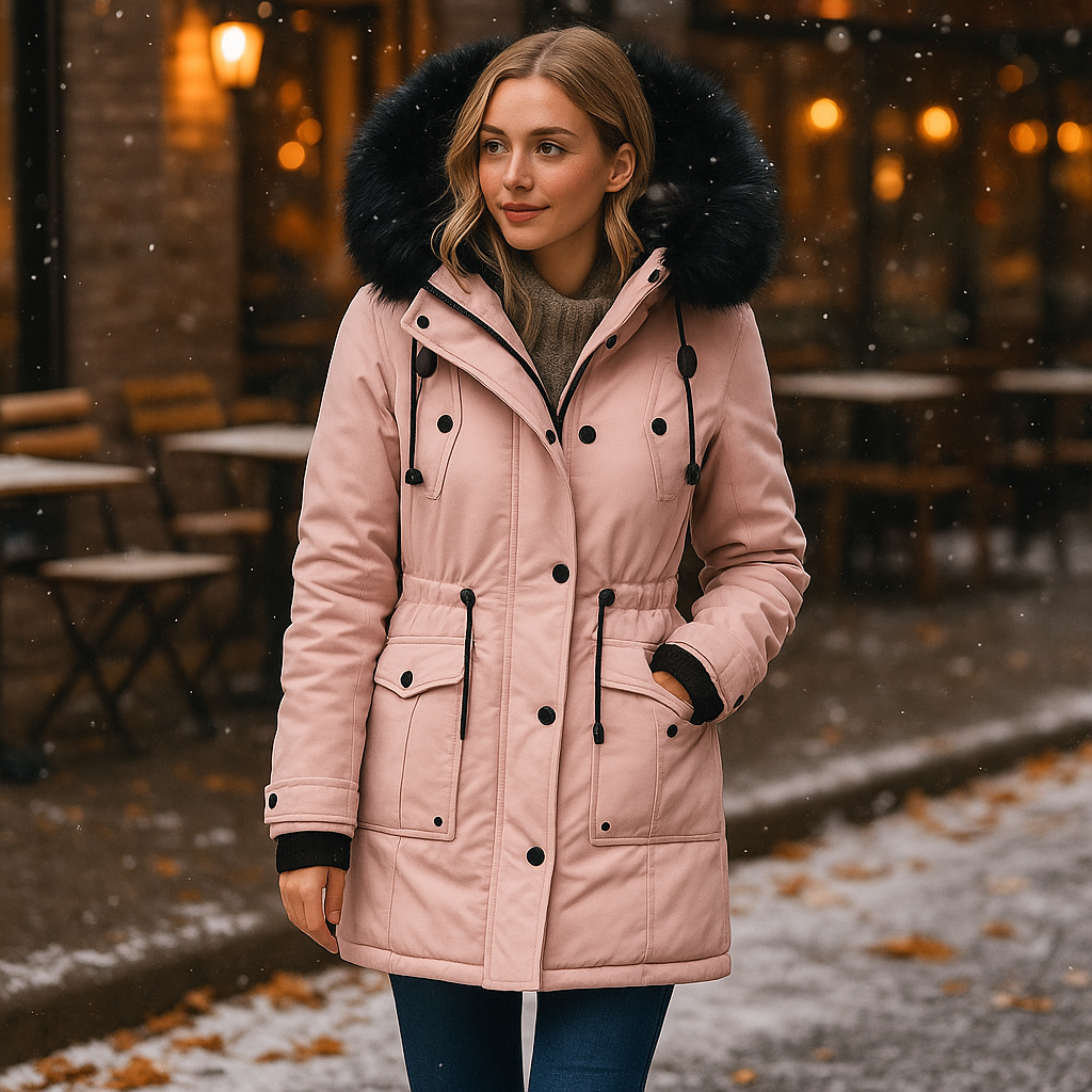 Vivano – Wodoodporna Zimowa Kurtka z Kapturem dla Kobiet