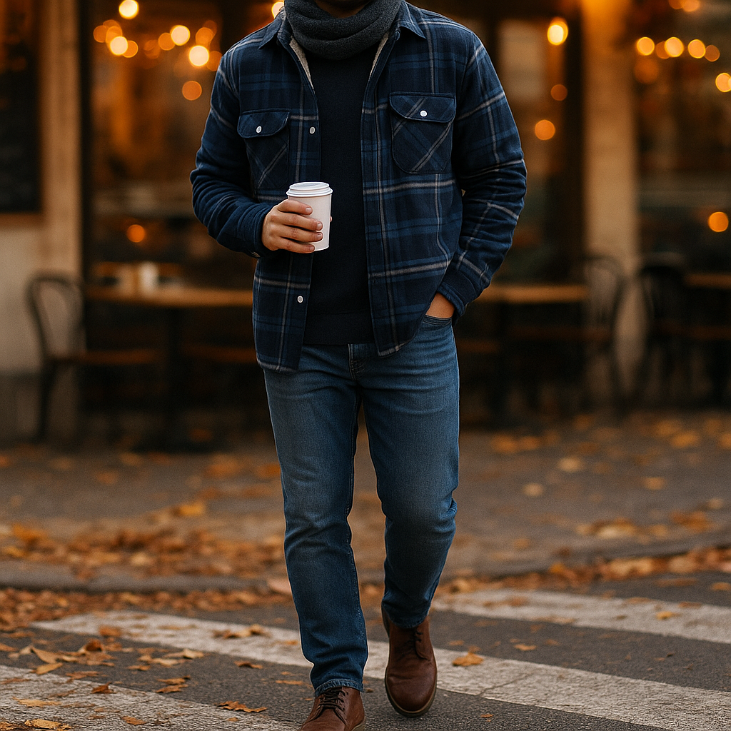 Vivano – Fleece’owa Kurtka w Kratę RALPH