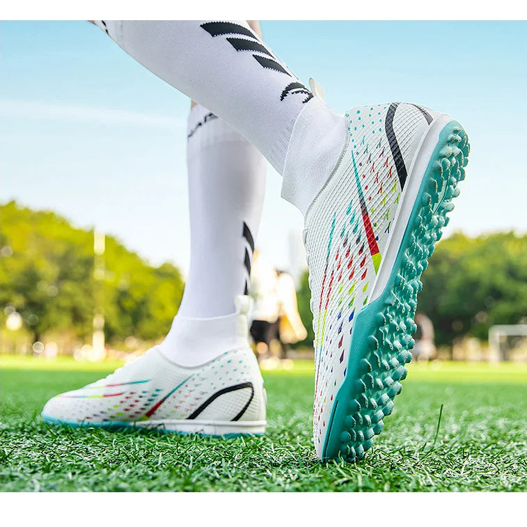 Męskie buty piłkarskie - zaawansowana cholewka - lekkość precyzja