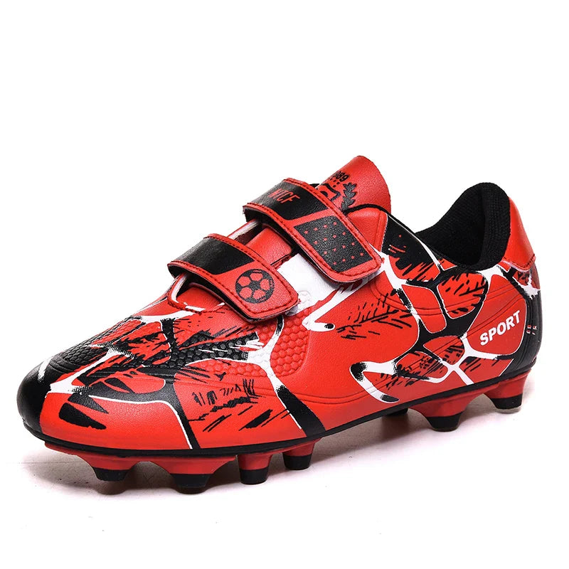 Buty piłkarskie dziecięce - zapinane na rzepy