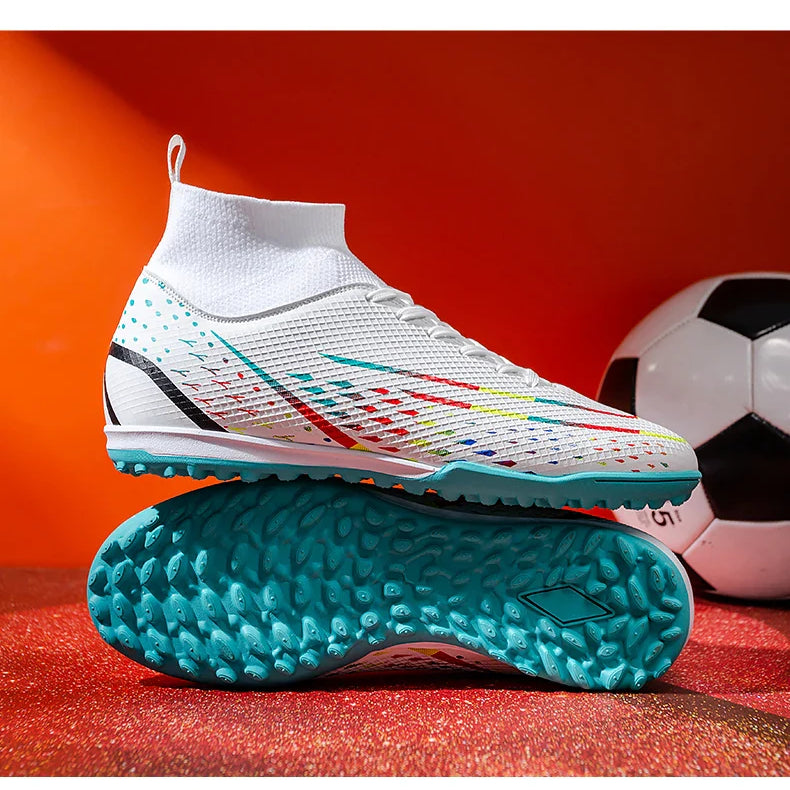 Męskie buty piłkarskie - zaawansowana cholewka - lekkość precyzja