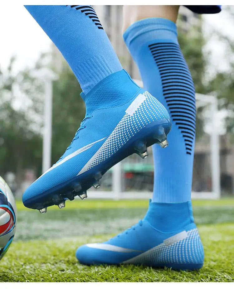 Męskie buty piłkarskie - elastyczna cholewka - lekkość - kontrola piłki