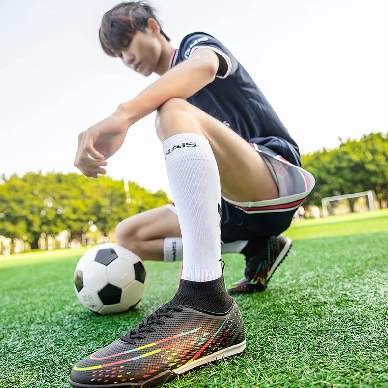 Męskie buty piłkarskie - zaawansowana cholewka - lekkość precyzja