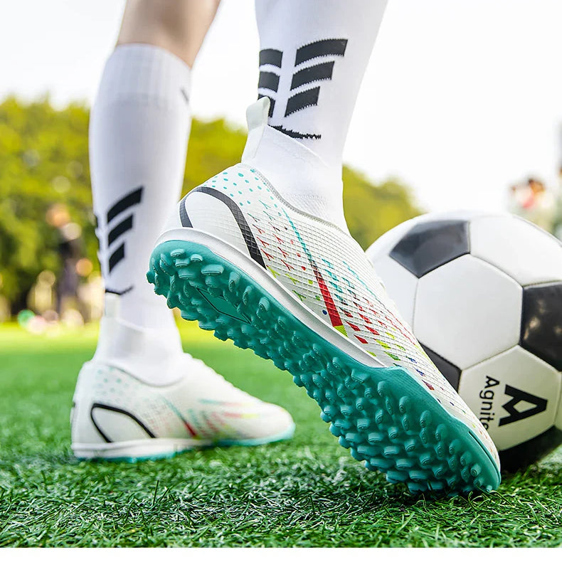 Męskie buty piłkarskie - zaawansowana cholewka - lekkość precyzja