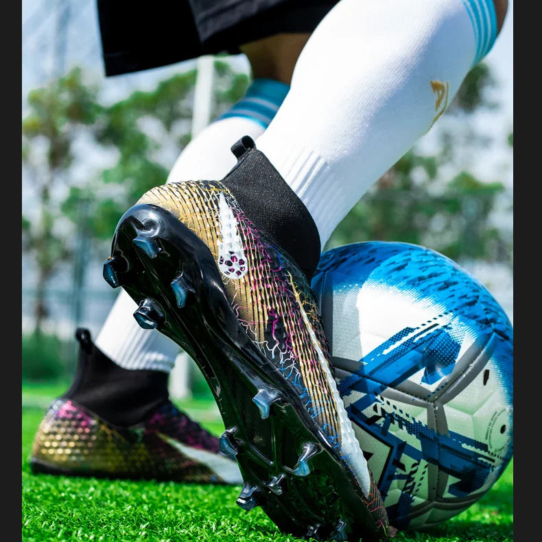 Męskie Buty Piłkarskie - Dynamic Performance - Lekkie - Na Trawę