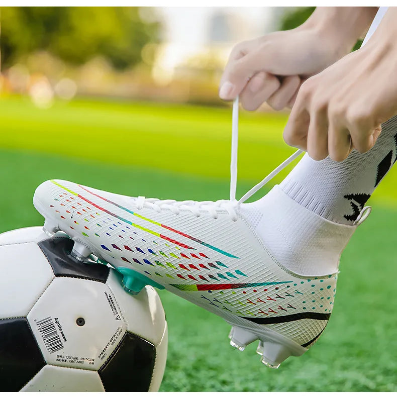 Męskie buty piłkarskie - zaawansowana cholewka - lekkość precyzja