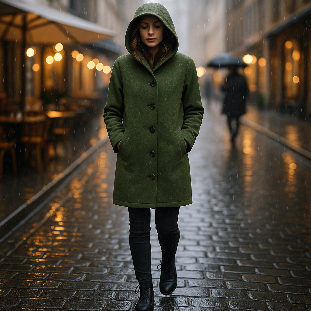 Vivano Amsterdam – Elegancki Płaszcz Modowy dla Kobiet (Najnowsza Kolekcja)