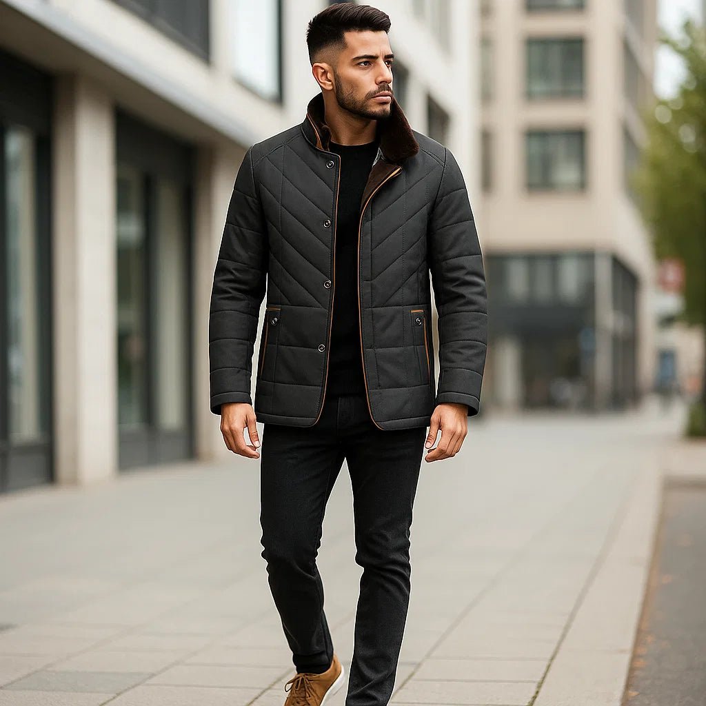 Adler – Męska Kurtka Zimowa Komfortowa i Stylowa - vivano - warszawa