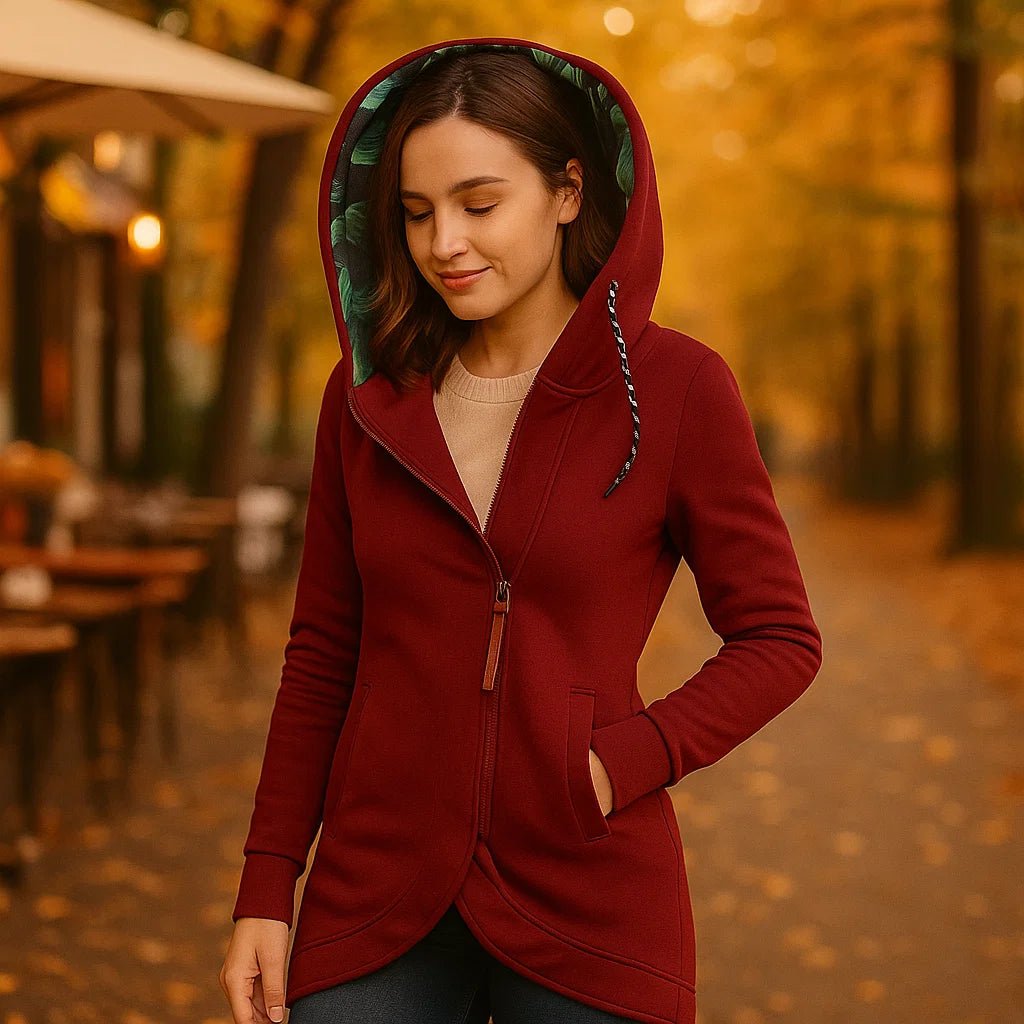 Vivano – Płaszcz Zimowy z Kapturem Dla Kobiet