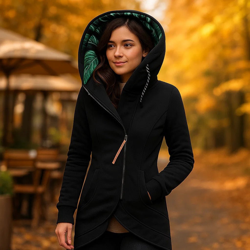 Vivano – Płaszcz Zimowy z Kapturem Dla Kobiet