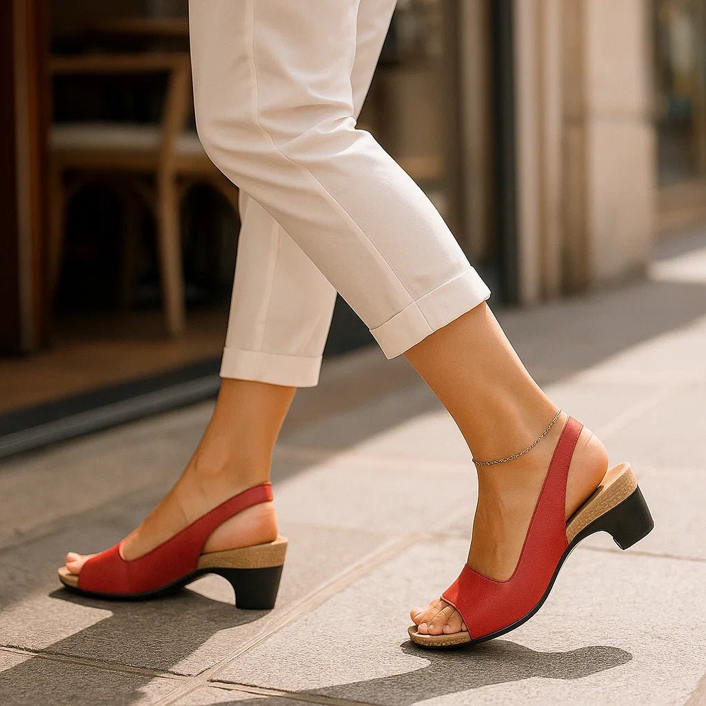 Aprilyn – Eleganckie Buty na Niskim Grubym Obcasie - vivano - warszawa