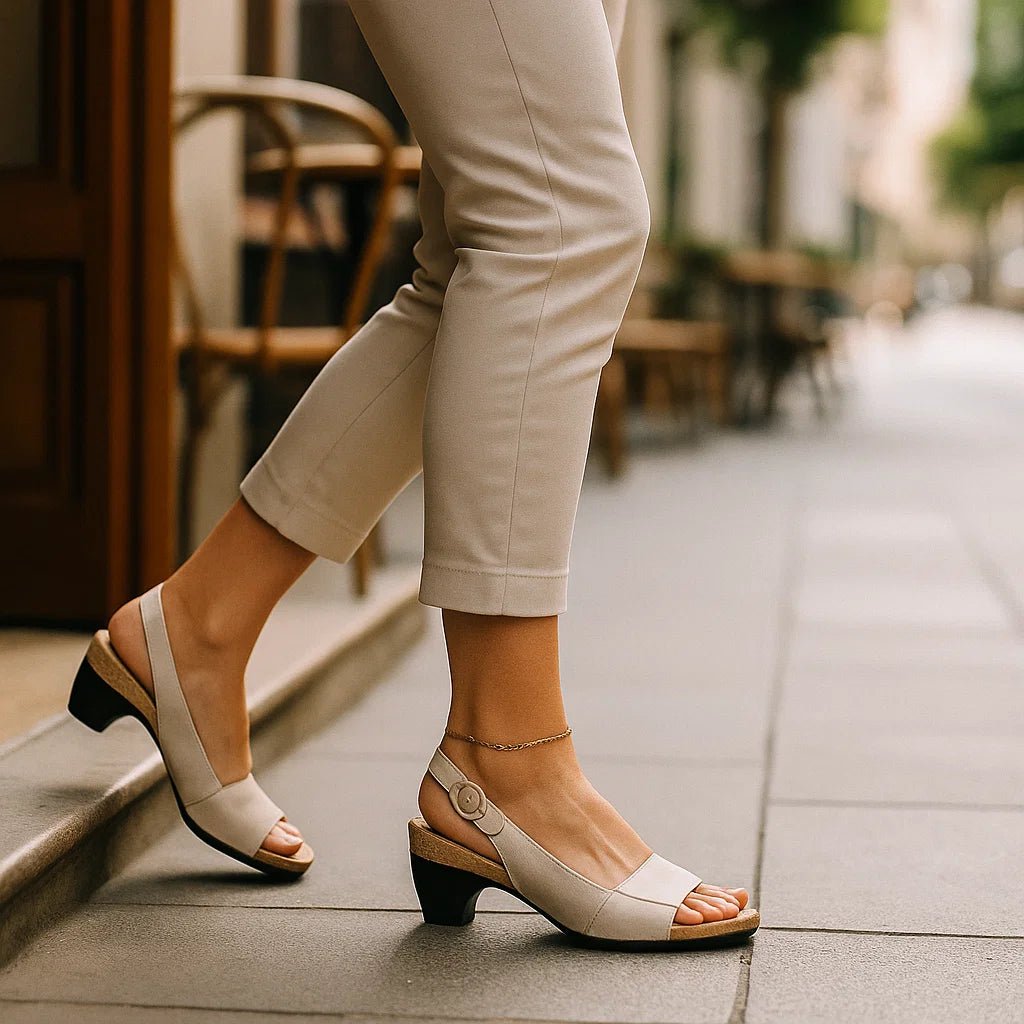 Aprilyn – Eleganckie Buty na Niskim Grubym Obcasie - vivano - warszawa