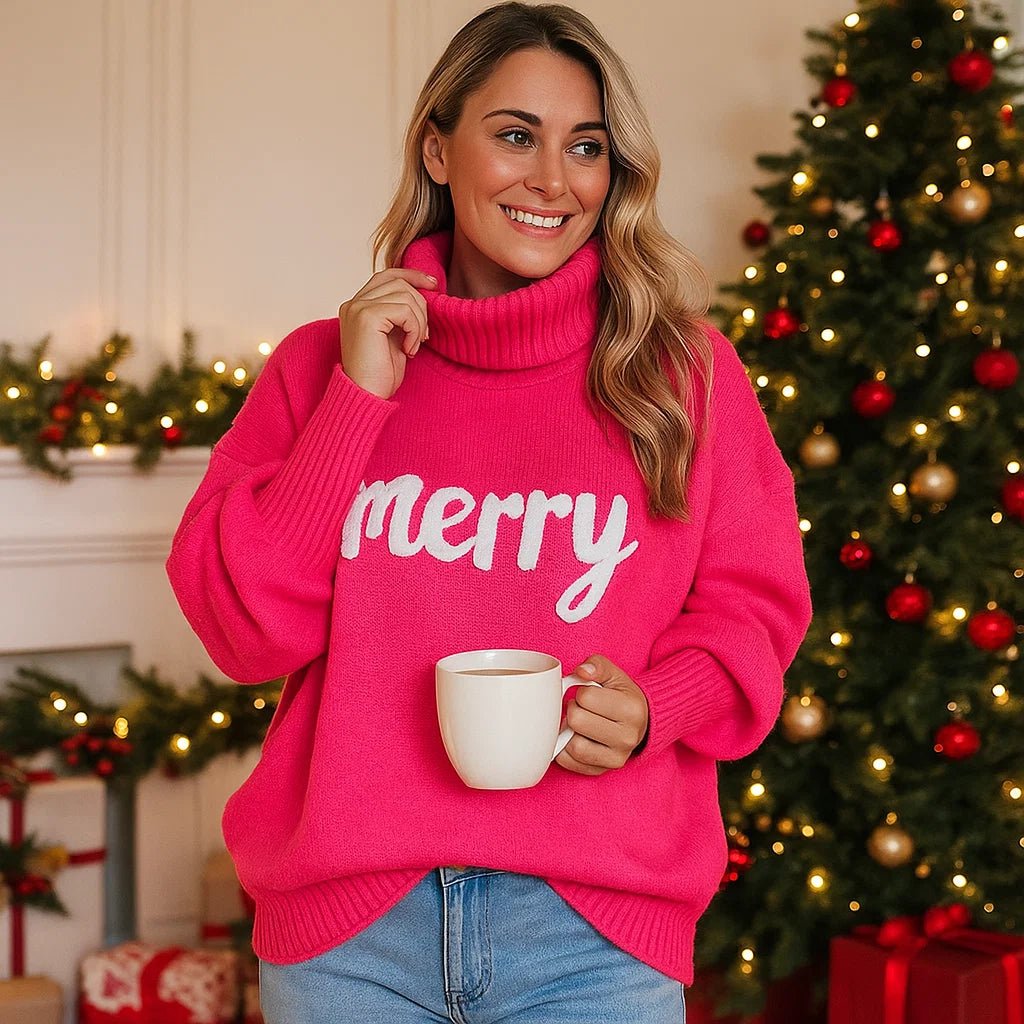 Arina – Kolorowy Sweter Bożonarodzeniowy