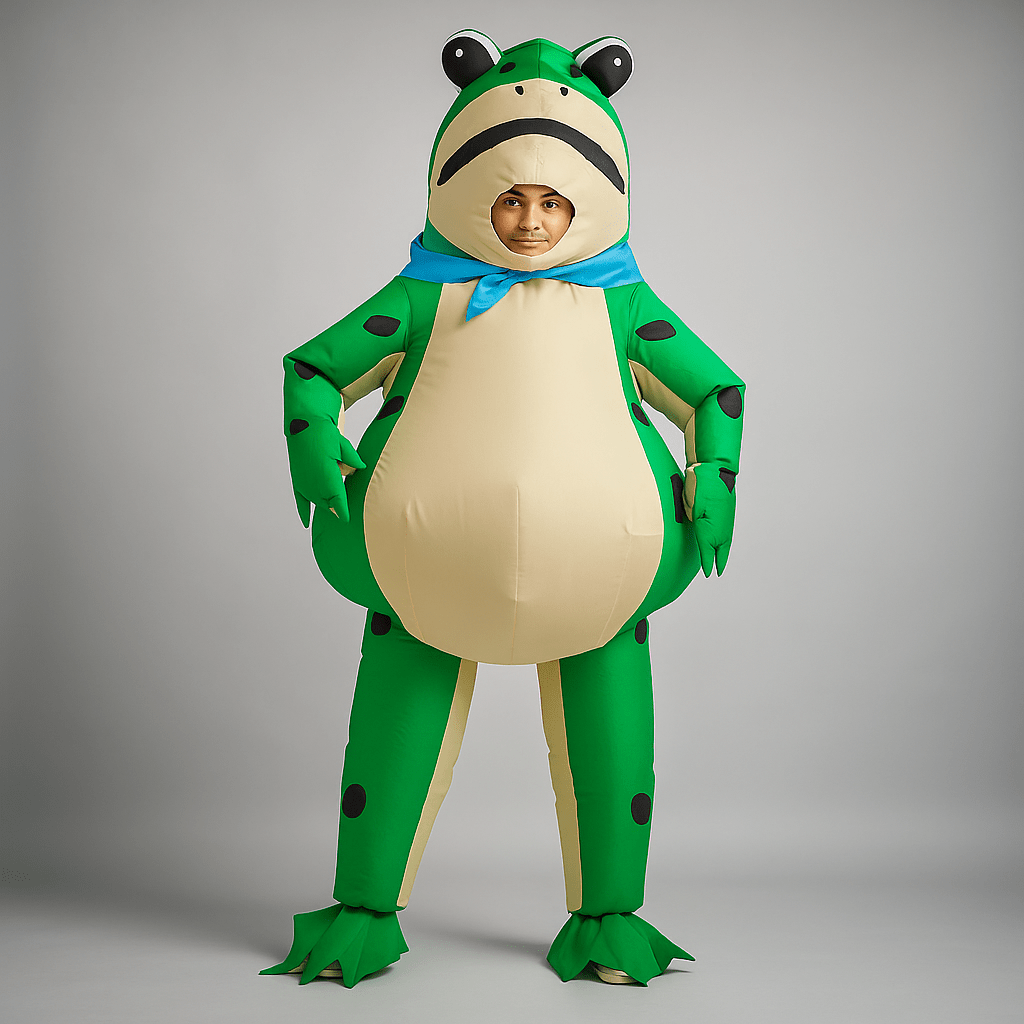 Aurora Nadmuchiwany Kostium Rzodkiewki - Zabawny Strój Halloween - vivano - warszawa