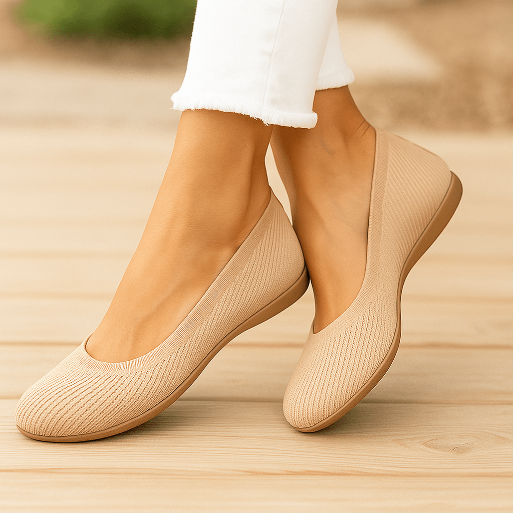 Baleriny ortopedyczne damskie - komfort na co dzień - anatomiczna wkładka - vivano - warszawa