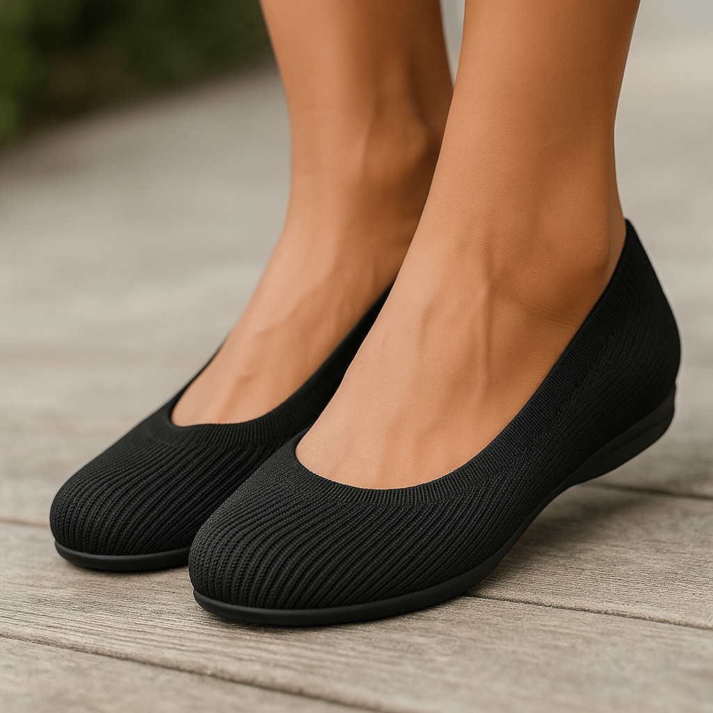 Baleriny ortopedyczne damskie - komfort na co dzień - anatomiczna wkładka - vivano - warszawa