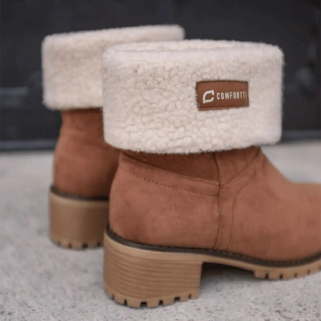 Bardzo Ciepłe i Stabilne Botki na Zimę - vivano - warszawa