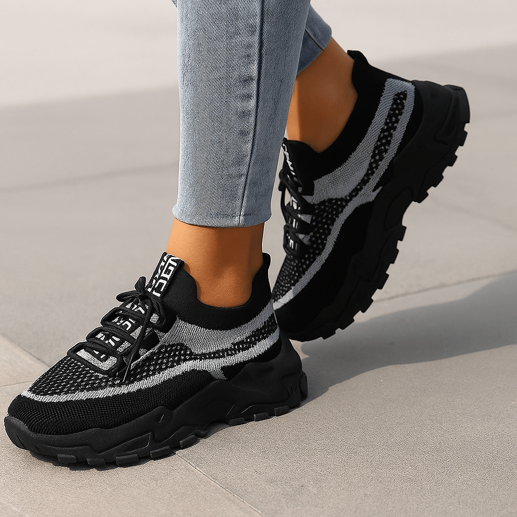 Baskets NovaFlex - Oddychające sneakersy - Gruba podeszwa - vivano - warszawa