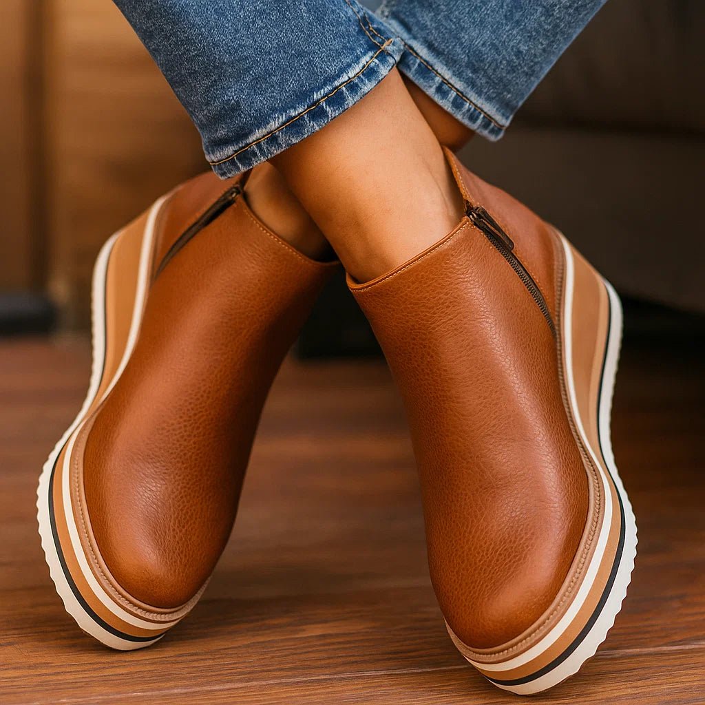 Botki damskie | Luksusowe skórzane