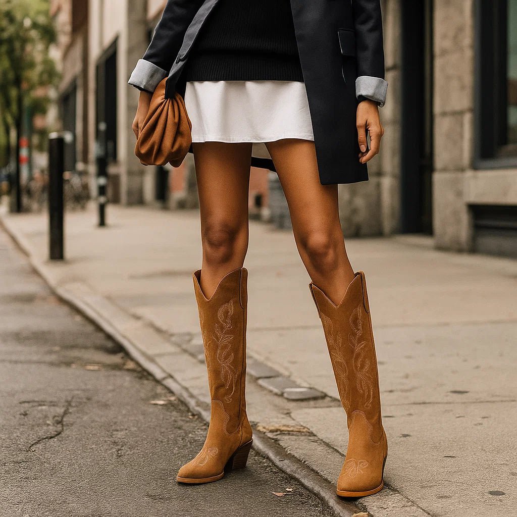 Botki Damskie z Miękkiego Zamszu - vivano - warszawa