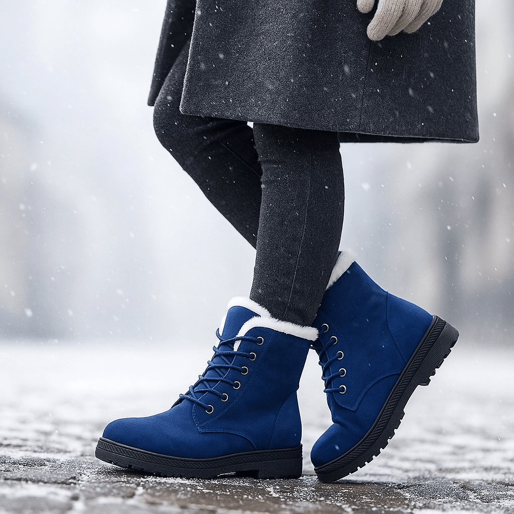 Botki Grace Podwójne – Ciepłe i Antypoślizgowe na Zimę
