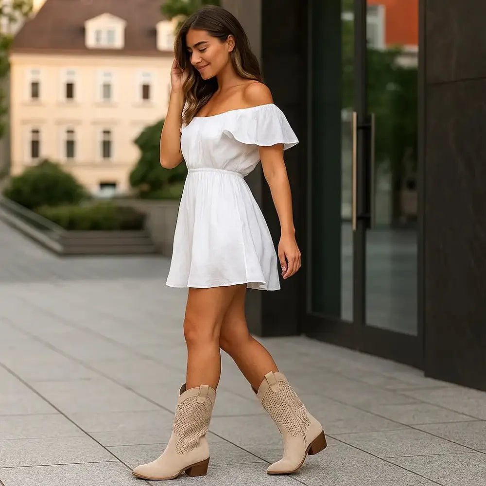 Botki Kowbojskie Damskie – Limitowana Edycja - vivano - warszawa