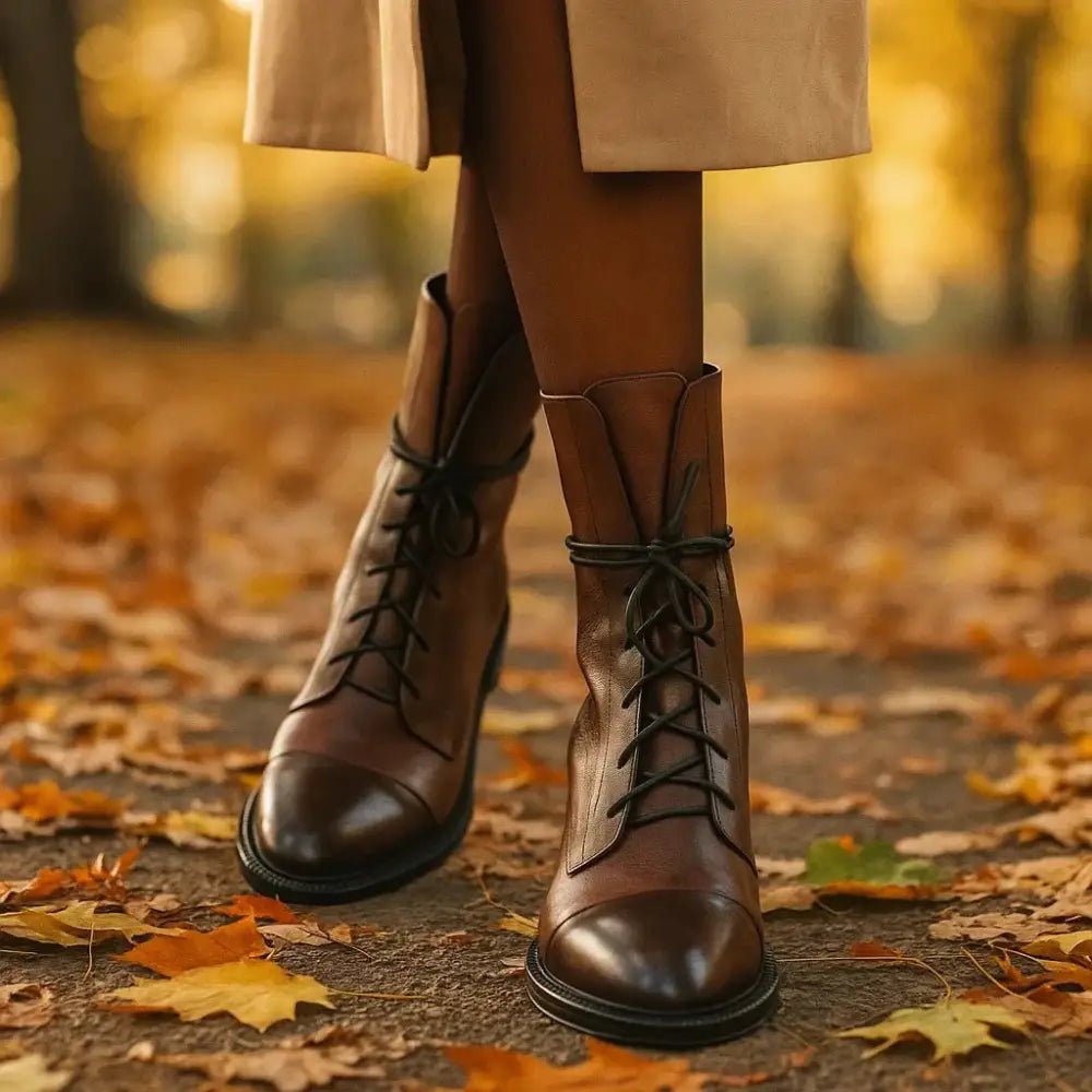 Botki Skórzane Hannah – Limitowana Edycja - vivano - warszawa