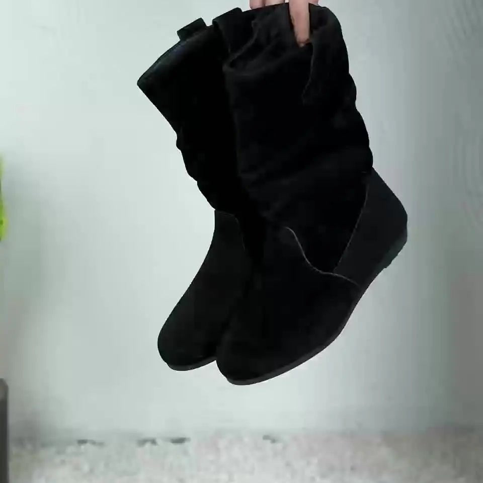 Botki zimowe dla kobiet - Wyściełane i wygodne - vivano - warszawa