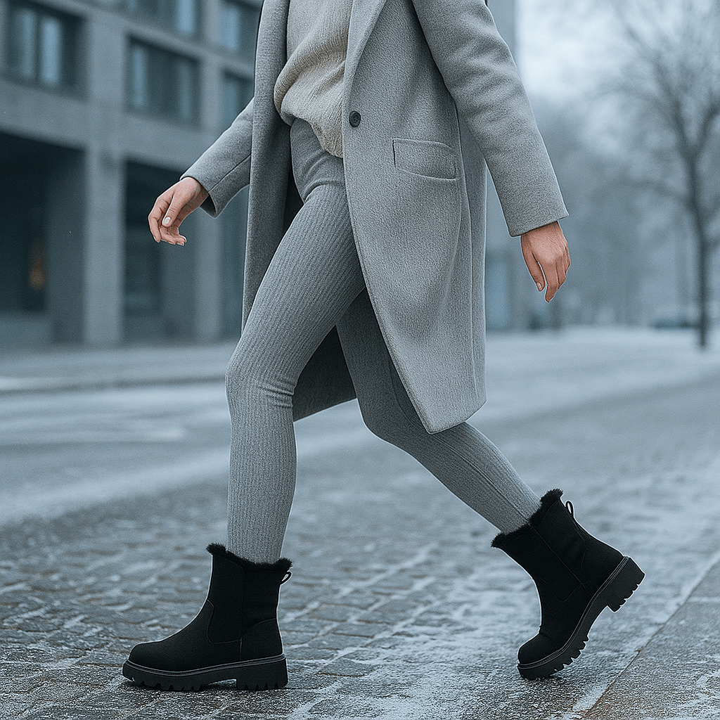 Botki zimowe z ortopedycznym komfortem – ciepło i wsparcie