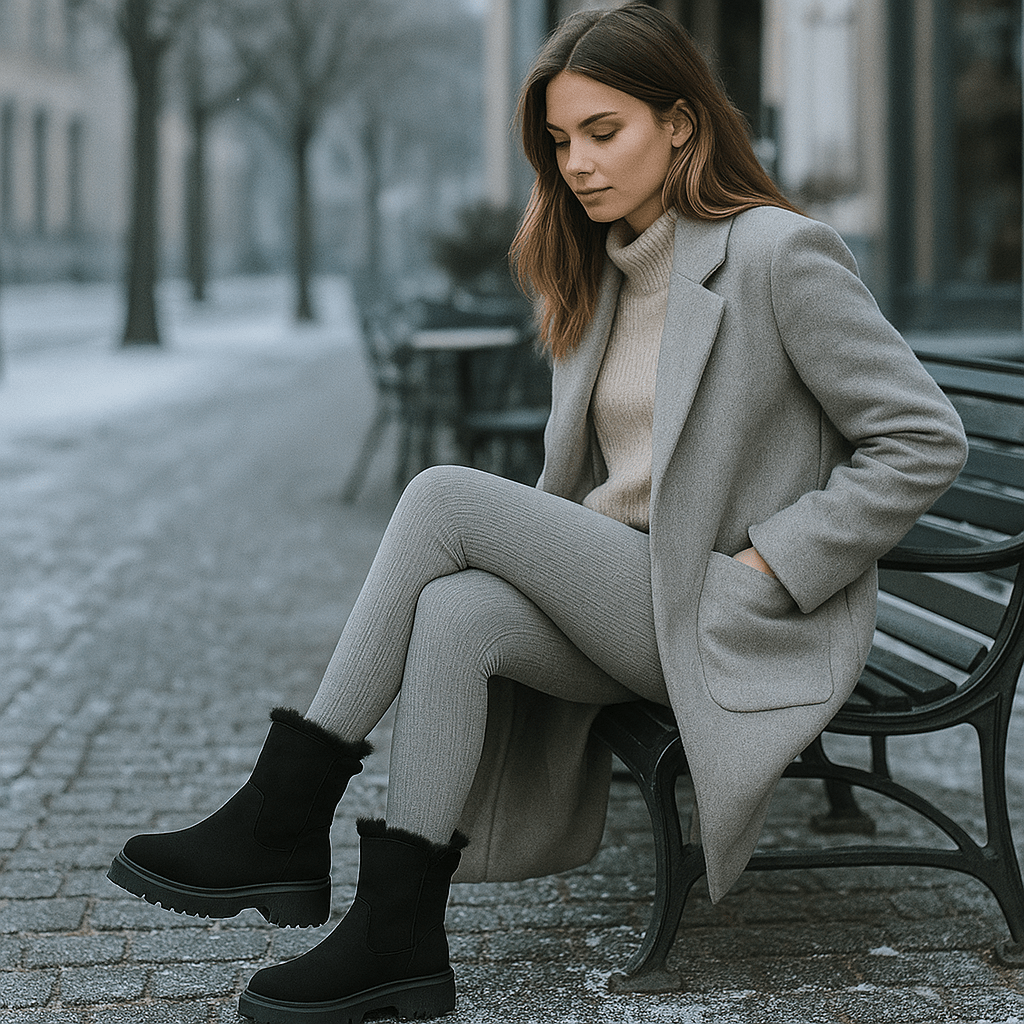Botki zimowe z ortopedycznym komfortem – ciepło i wsparcie