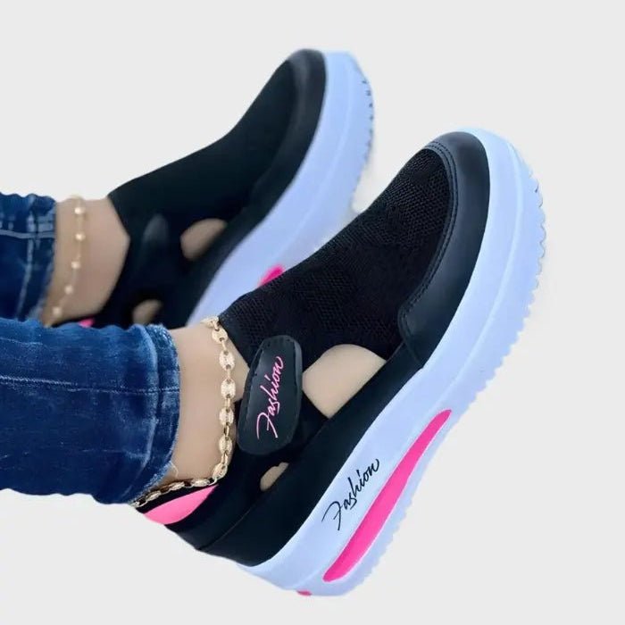 Buty sportowe damskie - gruba podeszwa - rzep - vivano - warszawa