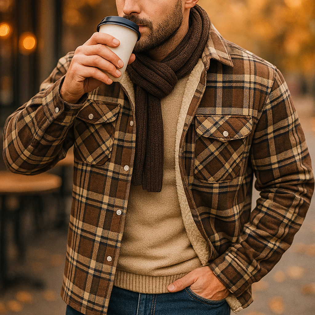 Vivano – Fleece’owa Kurtka w Kratę RALPH