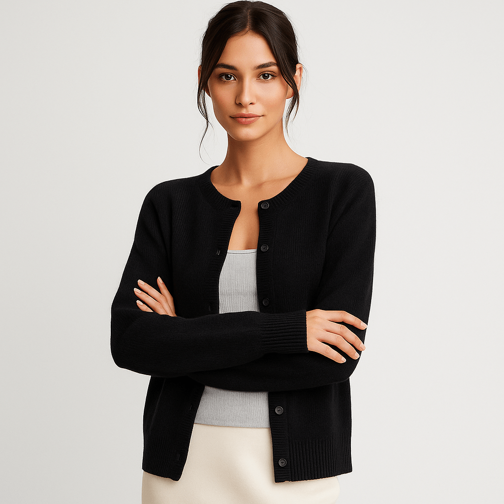 Cardigan Damski - Komfortowy - Stylowy - Jednokolorowy - Elegancki - vivano - warszawa