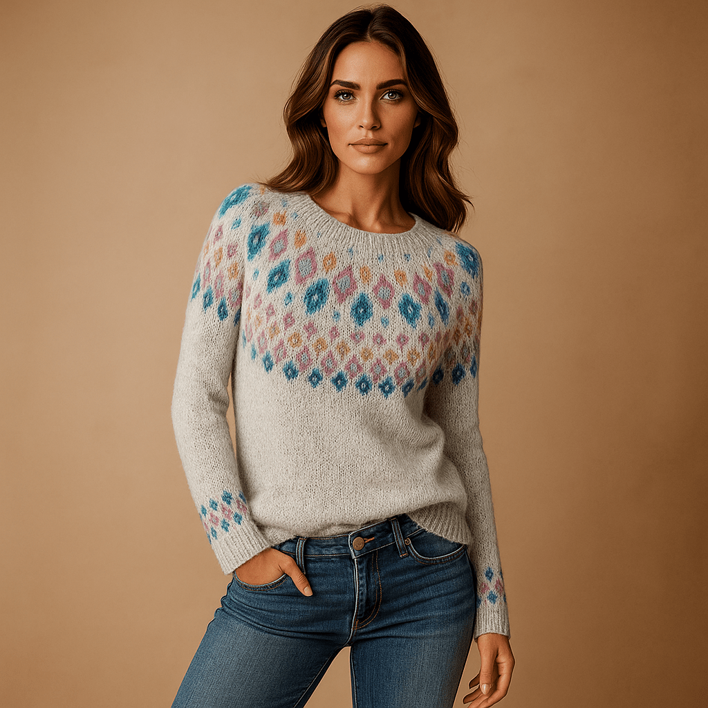 Carlotta - Ciepły Sweter na Zimę - Komfort i Styl - vivano - warszawa