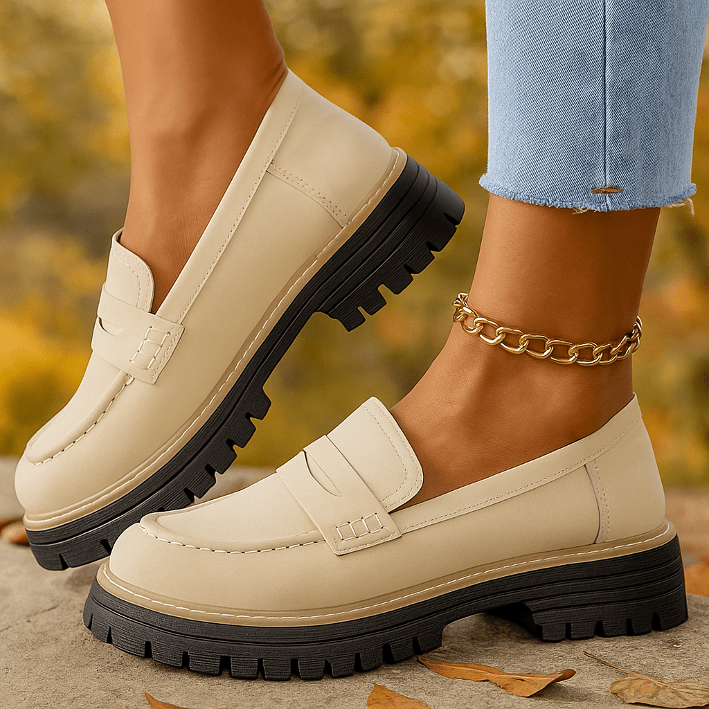 Chiara – mokasyny na platformie dla kobiet - vivano - warszawa