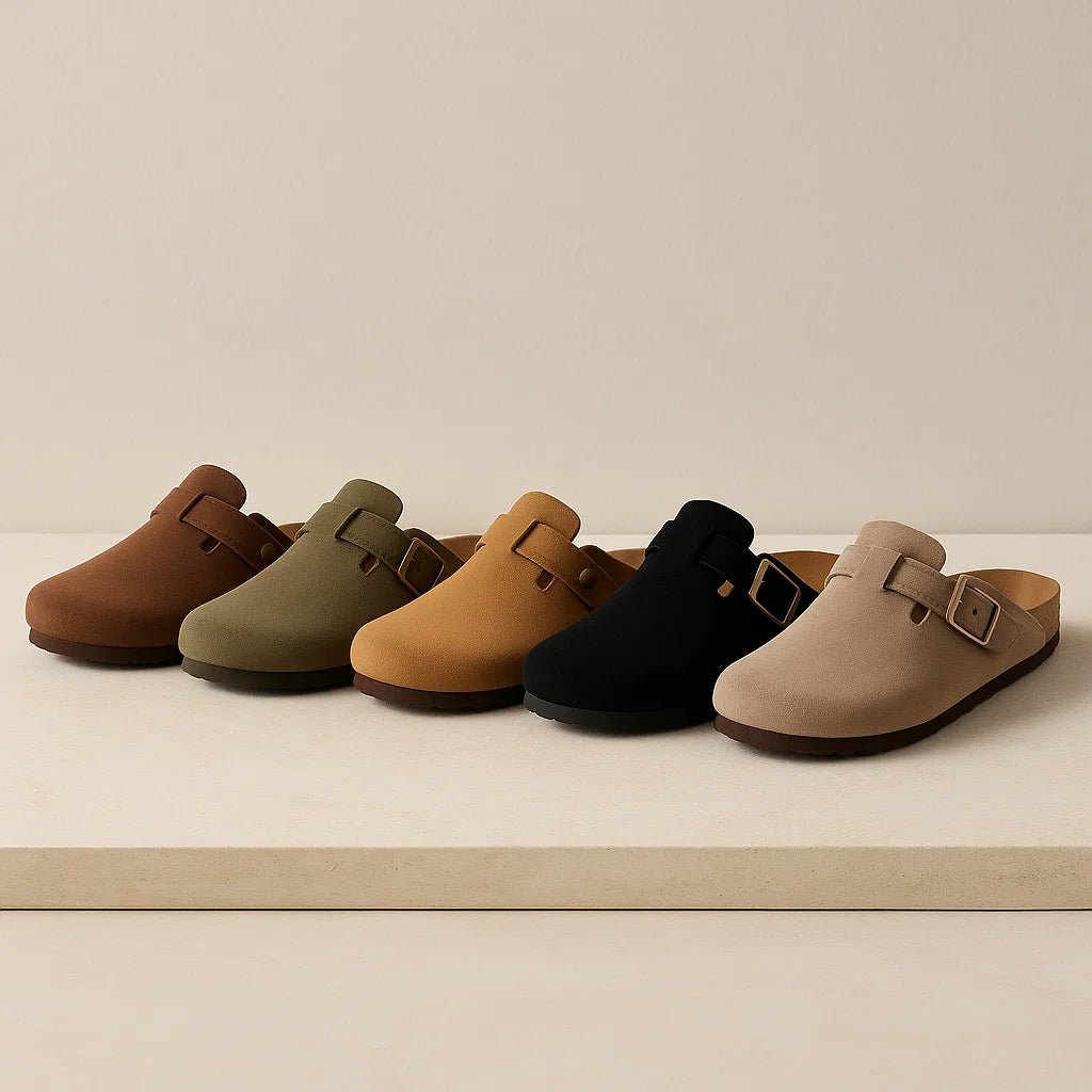 Chodaki Leana Damskie – Zamszowe i Anatomicznie Wygodne - vivano - warszawa