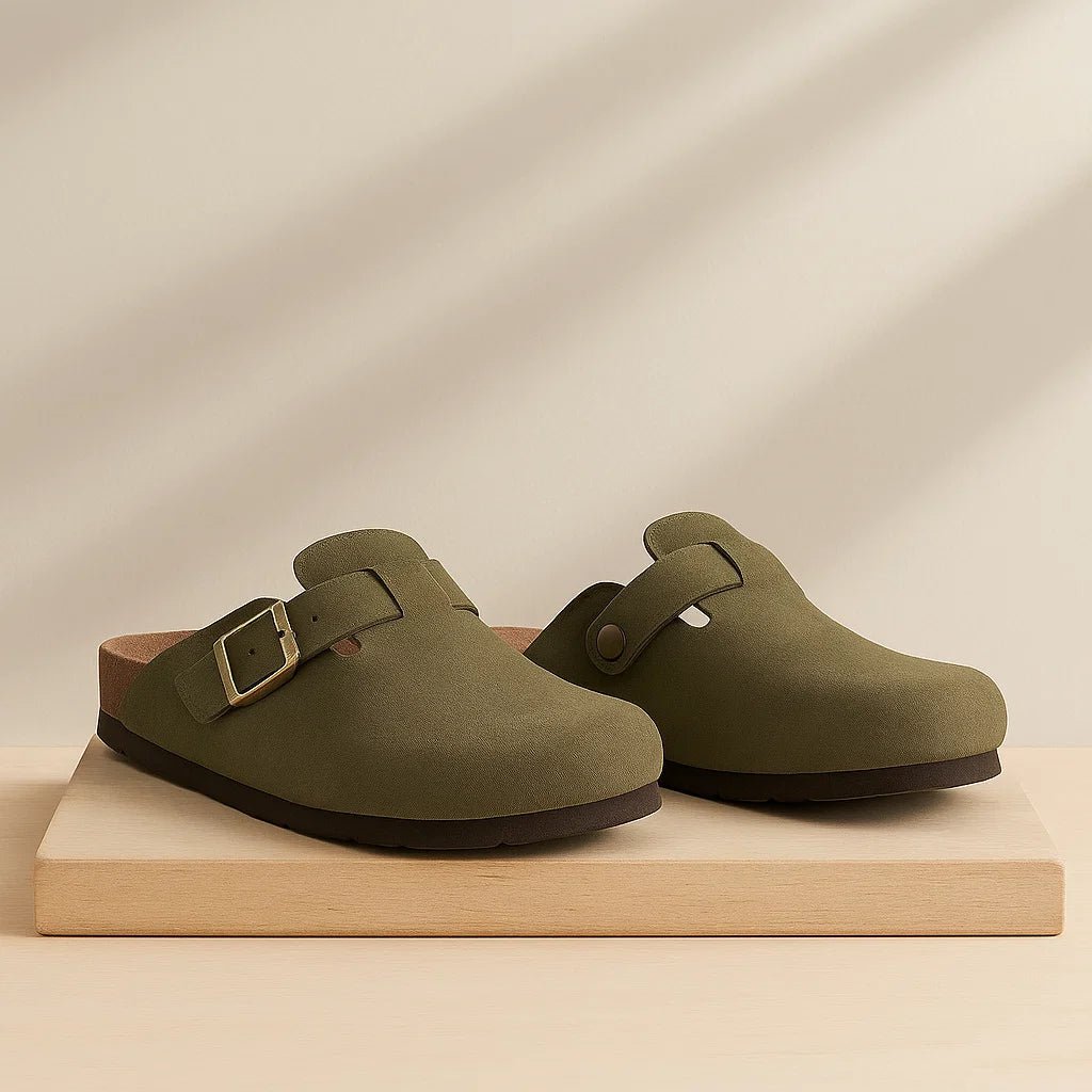 Chodaki Leana Damskie – Zamszowe i Anatomicznie Wygodne - vivano - warszawa