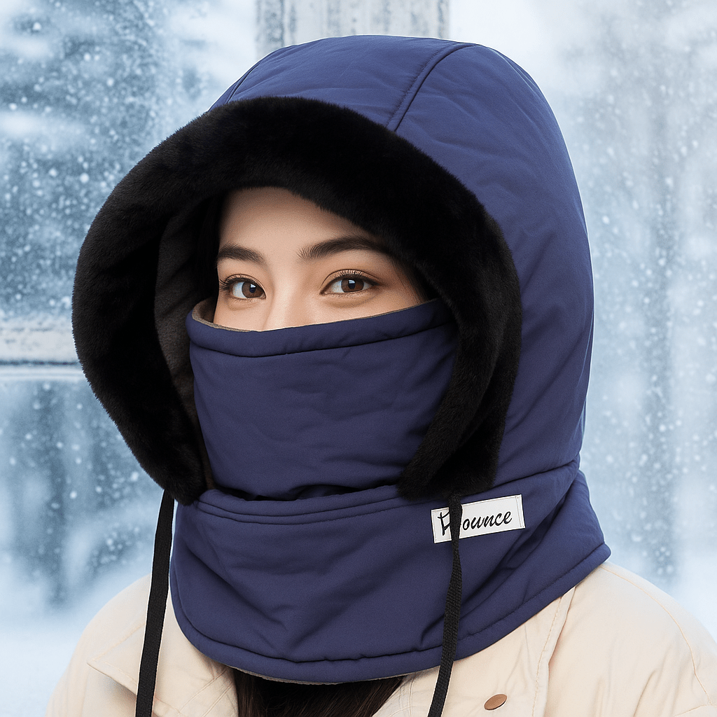 Czapka Termo Podwójna z Całkowitą Ochroną