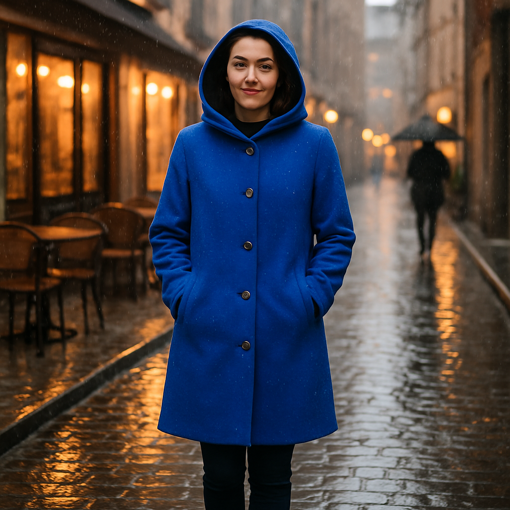 Vivano Amsterdam – Elegancki Płaszcz Modowy dla Kobiet (Najnowsza Kolekcja)