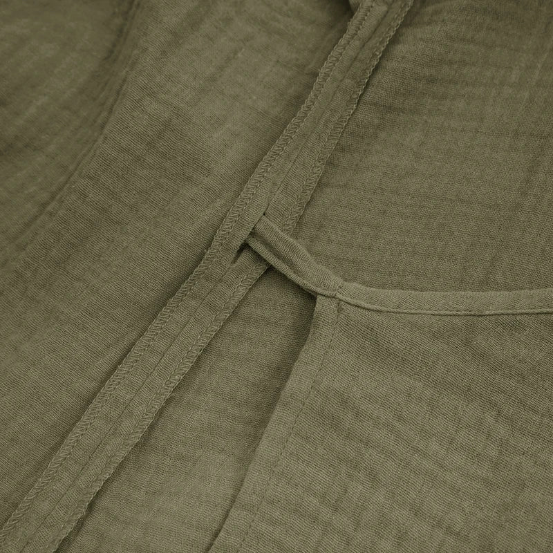 Damska Bawełniana Sukienka Midi z Wiązaniem w Talii - vivano - warszawa