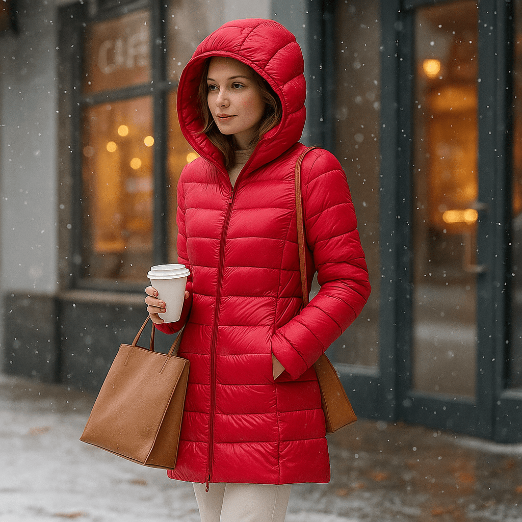 Damska Ultralekka Kurtka Zimowa Casual - vivano - warszawa